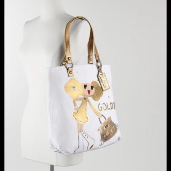 Coach poppy goldy satchel tote rare find discontinued - Picture 12 of 14